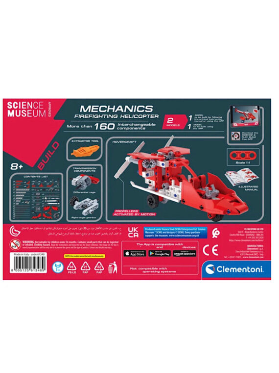 Mechanics Firefighting Helicopter