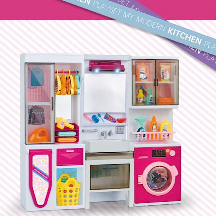 Kitchen Doll Playset