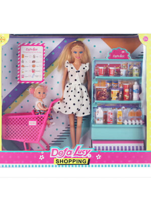 Defa Lucy Doll Shopping