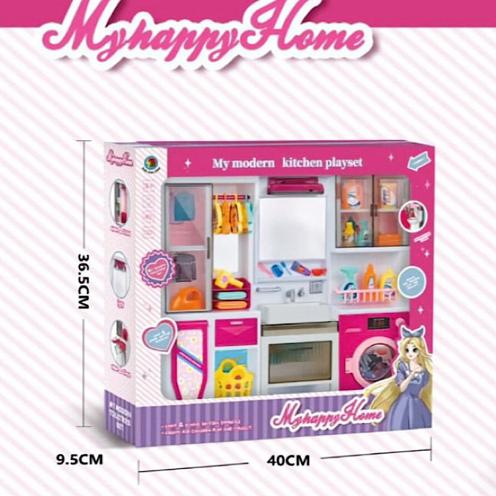 Kitchen Doll Playset