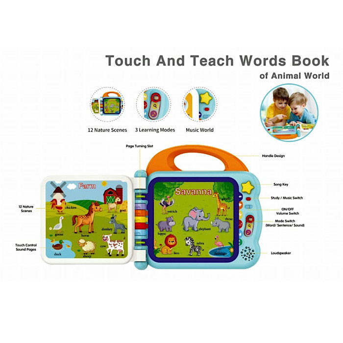 Touch and Teach Word Book